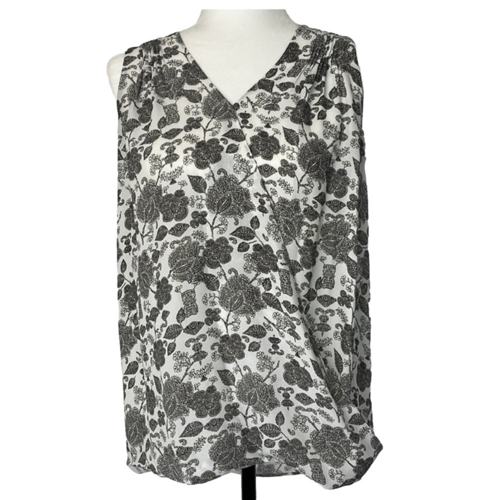Wrap Around Sleeveless Blouse Top